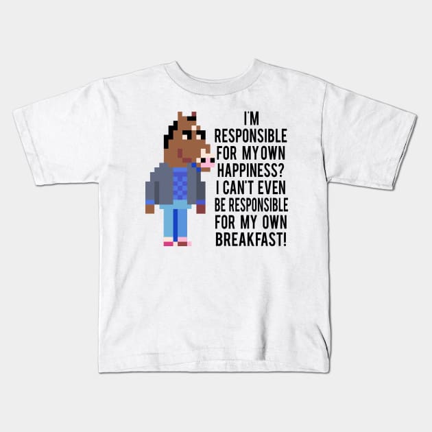 bojack horseman quote Kids T-Shirt by RobyL